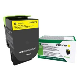 Toner d'origine Lexmark 71B2HY0 - jaune