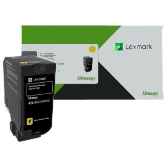 Toner d'origine Lexmark 74C2SY0 - jaune