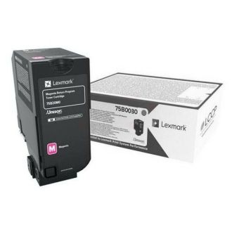Toner d'origine Lexmark 75B0030 - magenta