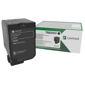 Toner d'origine Lexmark 75B20K0 - noir