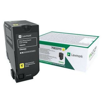 Toner d'origine Lexmark 75B20Y0 - jaune