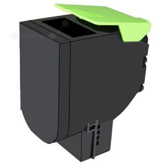Toner d'origine Lexmark 80C2XKE / 802XK - noir