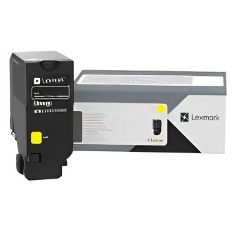Toner d'origine Lexmark 81C0X40 - jaune