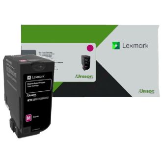 Toner d'origine Lexmark 84C2HM0 - magenta