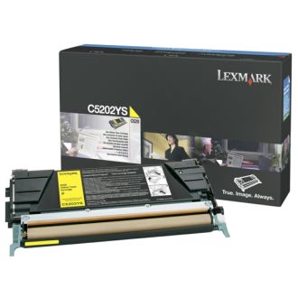 Toner d'origine Lexmark C5202YS - jaune