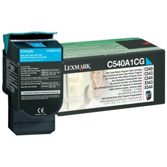 Toner d'origine Lexmark C540A1CG - cyan
