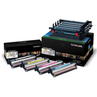 Tambour d'origine Lexmark C540X74G - multipack 4 couleurs : noir, cyan, magenta, jaune