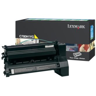 Toner d'origine Lexmark C780H1YG - jaune