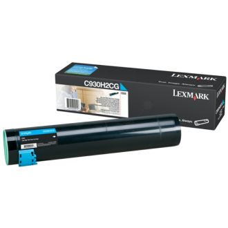 Toner d'origine Lexmark C930H2CG - cyan