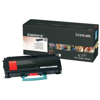 Toner d'origine Lexmark E360H21E - noir