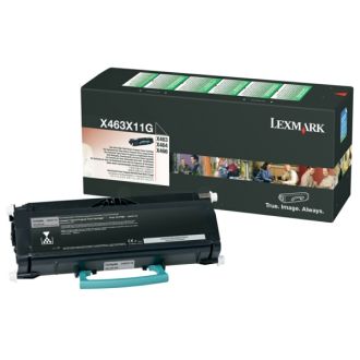 Toner d'origine Lexmark X463X11G - noir
