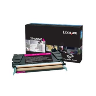 Toner d'origine Lexmark X746A3MG - magenta