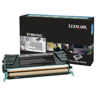 Toner d'origine Lexmark X746H1KG - noir