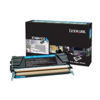 Toner d'origine Lexmark X748H3CG - cyan