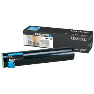 Toner d'origine Lexmark X945X2CG - cyan