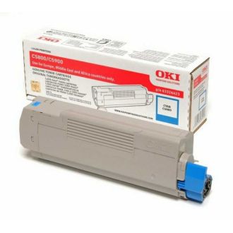 Toner d'origine OKI 43324423 - cyan