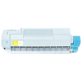 Toner d'origine OKI 44318617 - jaune
