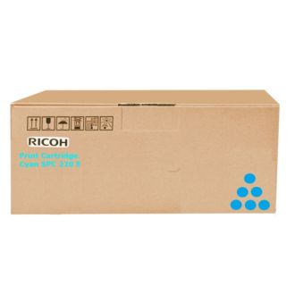 Toner d'origine Ricoh 406097 / SPC 220 E - cyan