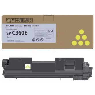 Toner d'origine Ricoh 408191 / SPC360E - jaune