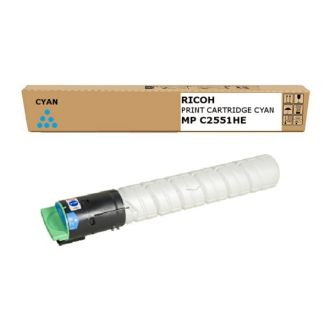 Toner d'origine Ricoh 842064 / TYPE MPC 2551 HE - cyan