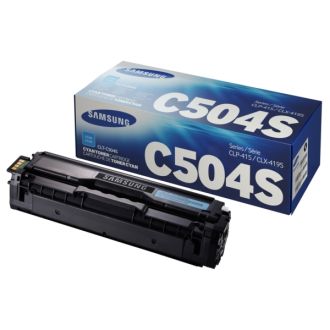 Toner d'origine Samsung CLTC504SELS / C504 - cyan