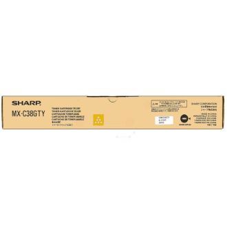 Toner d'origine Sharp MXC38GTY - jaune