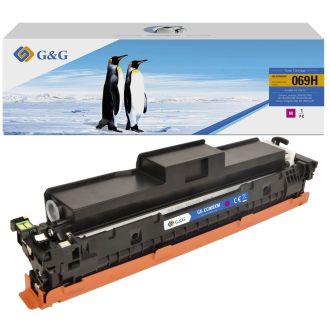 Toner haut de gamme compatible Canon 5096C002 / 069H - magenta