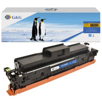 Toner haut de gamme compatible Canon 5097C002 / 069H - cyan