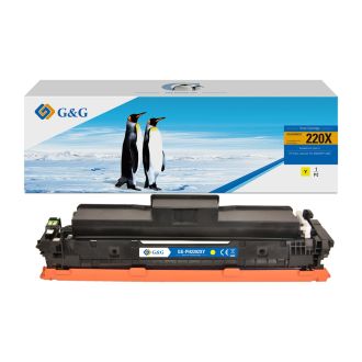 Toner haut de gamme compatible HP W2202X / 220X - jaune