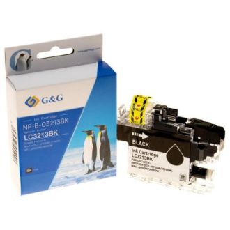 Cartouche haut de gamme compatible Brother LC3213BK - noire