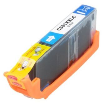 Cartouche haut de gamme compatible Canon 1995C001 / CLI-581 CXXL - cyan
