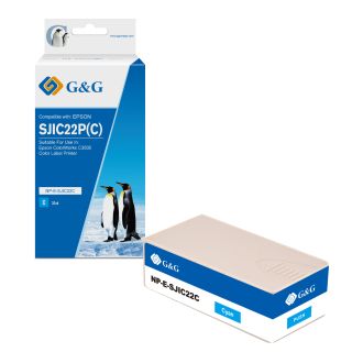 Cartouche haut de gamme compatible Epson C33S020602 / SJI-C-22-P-(C) - cyan