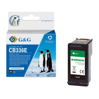 Cartouche haut de gamme compatible HP CB336EE / 350XL - noire