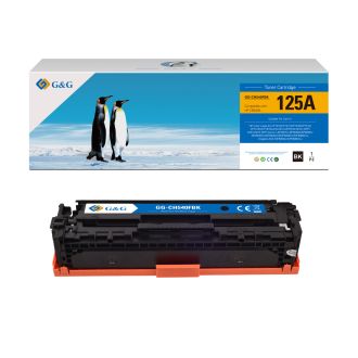 Toner haut de gamme compatible HP CB540A / 125A - noir