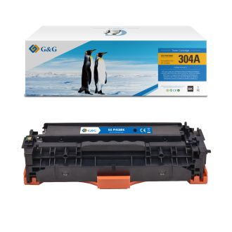 Toner haut de gamme compatible HP CC530A / 304A - noir