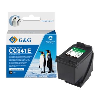 Cartouche haut de gamme compatible HP CC641EE / 300XL - noire