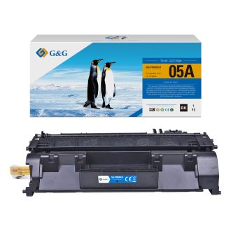 Toner haut de gamme compatible HP CE505A / 05A - noir