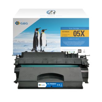 Toner haut de gamme compatible HP CE505X / 05X - noir
