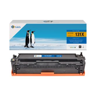 Toner haut de gamme compatible HP CF210X / 131X - noir