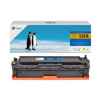 Toner haut de gamme compatible HP CF212A / 131A - jaune