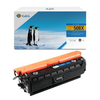 Toner haut de gamme compatible HP CF360X / 508X - noir
