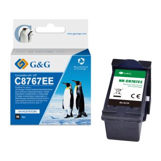 Cartouche haut de gamme compatible HP C8767EE / 339 - noire