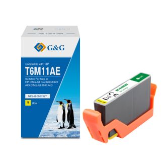 Cartouche haut de gamme compatible HP T6M11AE / 903XL - jaune