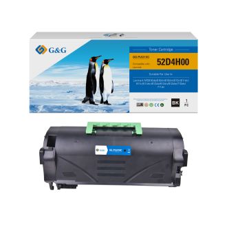 Toner haut de gamme compatible Lexmark 52D2H00 / 522H - noir