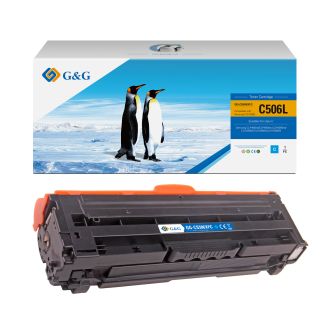 Toner haut de gamme compatible Samsung CLTC506LELS / C506L - cyan