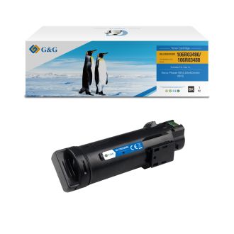 Toner haut de gamme compatible Xerox 106R03480 - noir