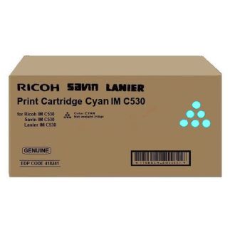 Toner d'origine Ricoh 418241 / IM C530 - cyan