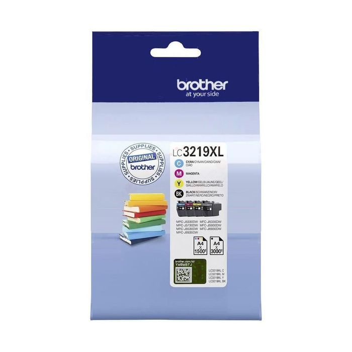 CARTOUCHE D'ENCRE COMPATIBLE BROTHER LC3219XLC LC 3217 CYAN